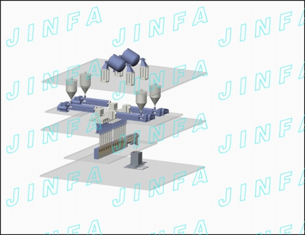 復(fù)合紡前紡生產(chǎn)線